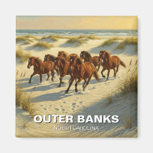 Outer Banker North Carolina Travel Magnet