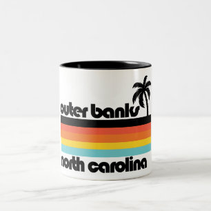 Outer Banker North Carolina Två-Tonad Mugg