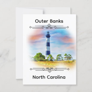 Outer Banker North Carolina Vykort
