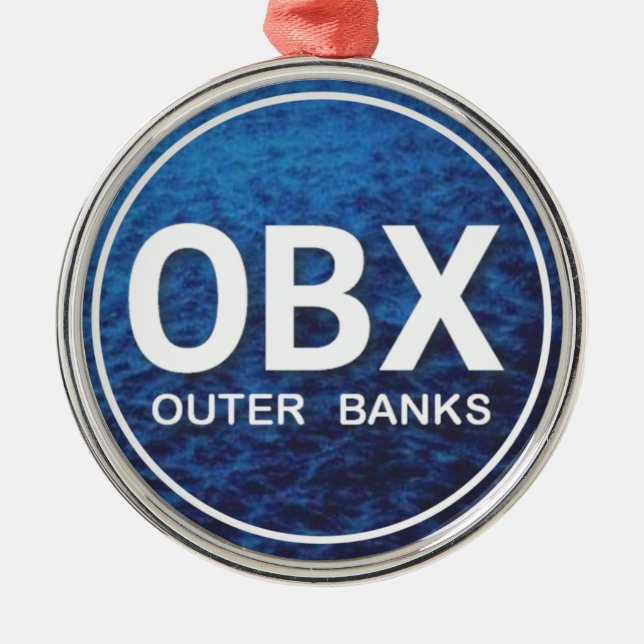 Outer Banker OBX-julprydnad Julgransprydnad Metall (Framsidan)
