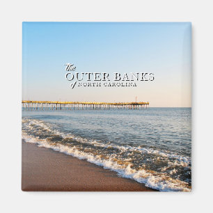 Outer Banker Pier Magnet
