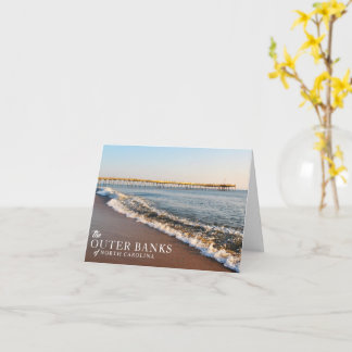 Outer Banker Pier Notecards Kort