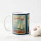 Outer Banker Sailboat Vintage resor North Carolina Kaffemugg (Med munk)