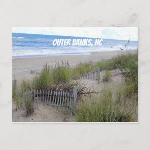 Outer Banker Sand Dunes vykort