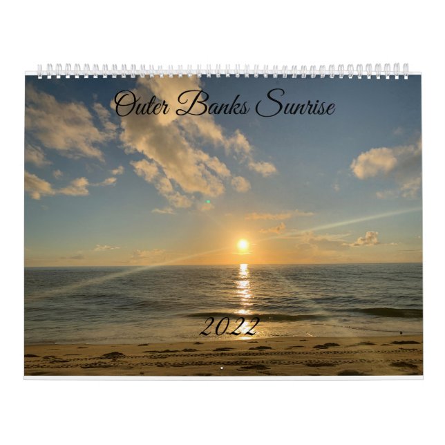 Outer Banker Sunrise Kalender (Omslag)