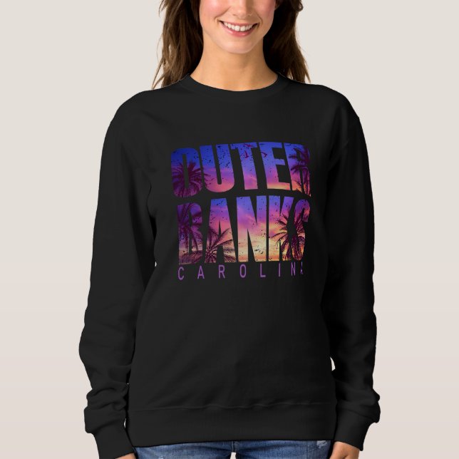 Outer Banks Carolina Summer Vacation Matching Fami T Shirt (Framsida)