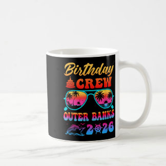 Outer banks födelsedagsbesättning semester kryssni kaffemugg