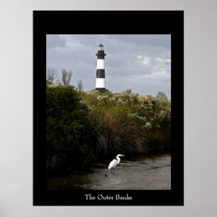 Outer Banks fyr Poster