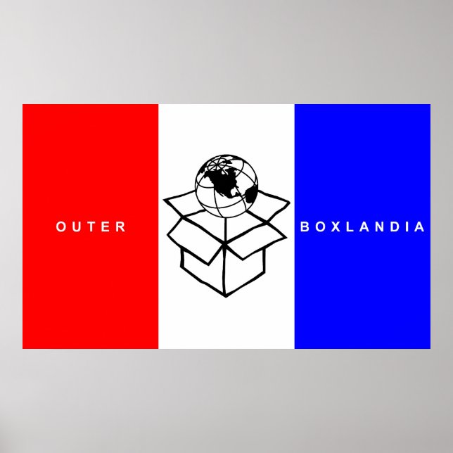 Outer Boxlandia Poster (Framsidan)