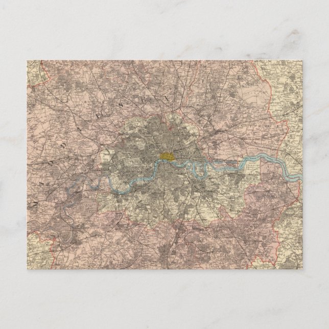 Outer London Vykort (Framsida)
