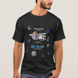 Outer Space Astronaut 1st Birthday Family T Shirt
