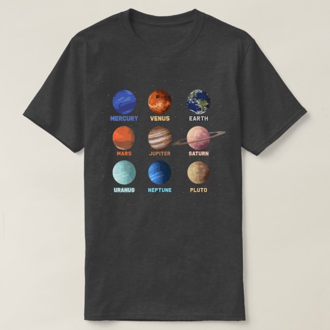 Outer Space Exploration Science Science Fan Premiu T Shirt (Design framsida)