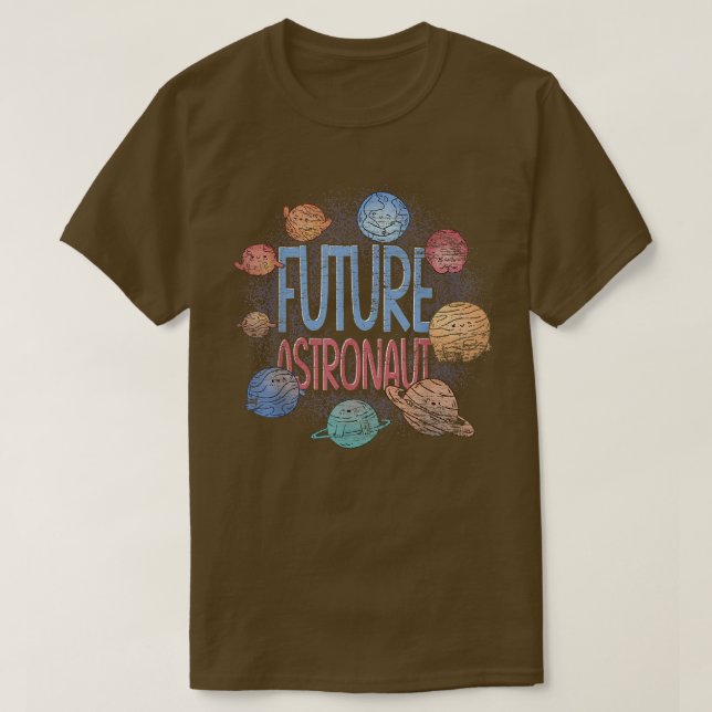 Outer Space Galaxy Planets Space Science Future As T Shirt (Design framsida)