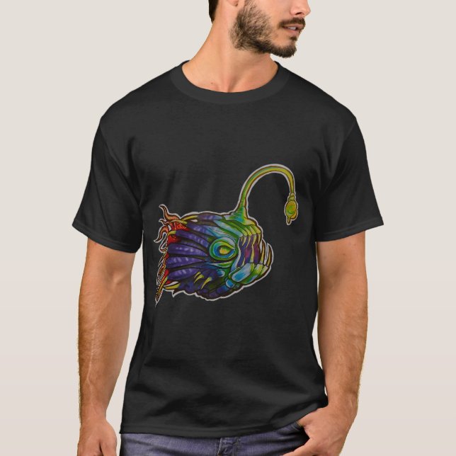 Outer Wilds Alien Anglerfish T Shirt (Framsida)