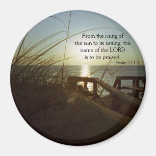 Outerbanks morgon 4 magnet