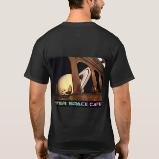 OuterSpace Cafe Bord med View T-Shirt