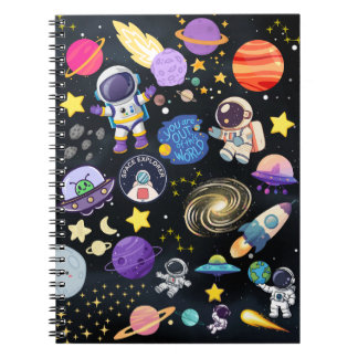 Outerspace Notebook Anteckningsbok