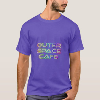 OuterSpaceCafe t-shirt - logo - color choice