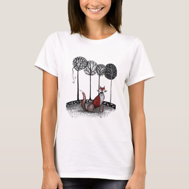 Outfox räven t-shirt (Framsida)