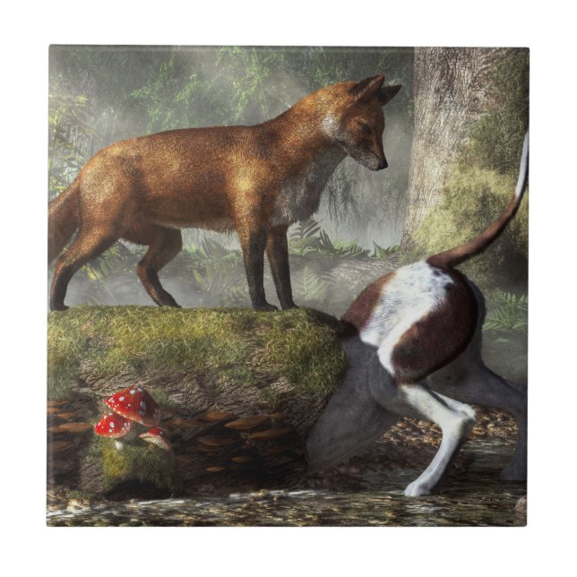 Outfoxed Kakelplatta (Framsidan)