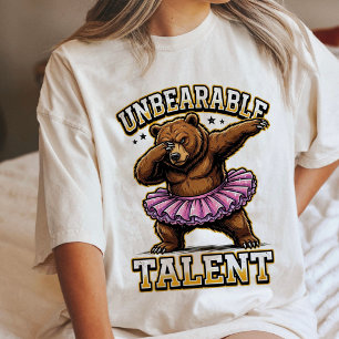 Outhärdlig Talang Dab Björn Balett Tutu T Shirt