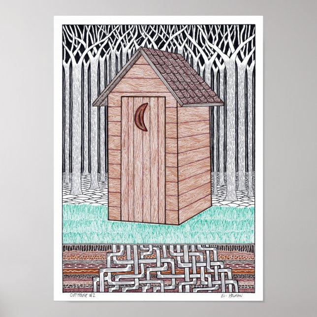 Outhouse #2 Poster (Framsidan)