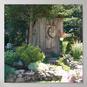 Outhouse i den Maine affischen Poster