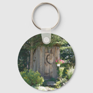 Outhouse i Maine Keychain Nyckelring