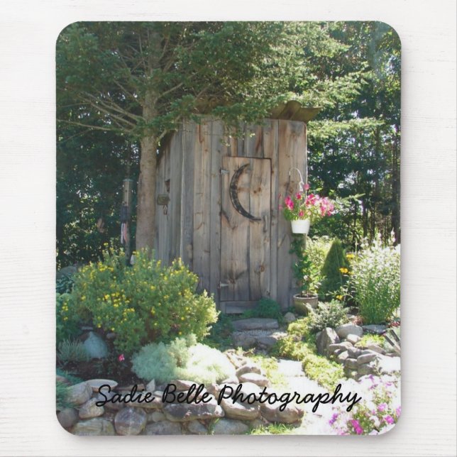 Outhouse i Maine Mousepad Musmatta (Framsidan)