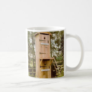 outhouse kaffemugg