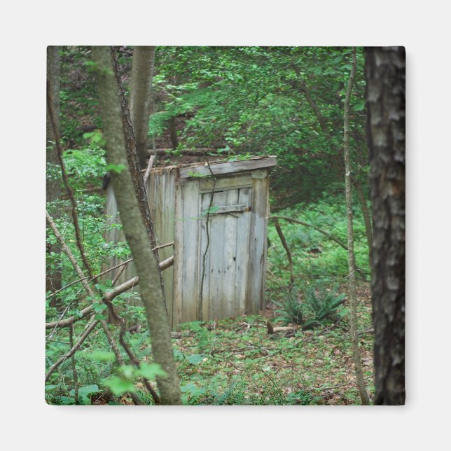 Outhouse-magnet Magnet (Framsidan)