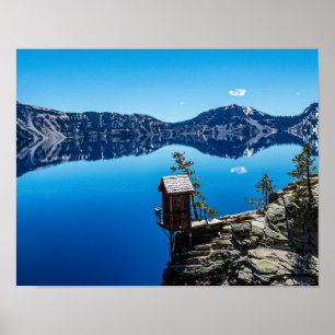 Outhouse på Cliff/ Crater Sjö Poster
