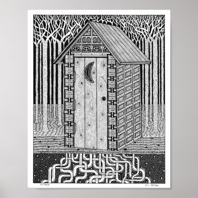 Outhouse Poster (Framsidan)