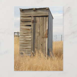 "Outhouse" Vykort