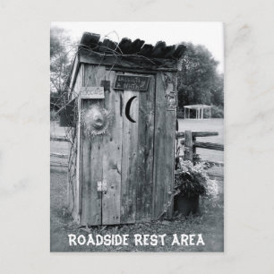 "Outhouse" Vykort