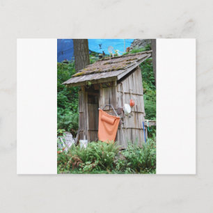 outhouse vykort