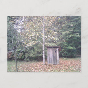 Outhouse Vykort