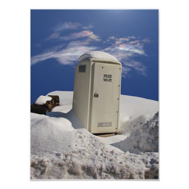 OutHouse WiFi ~ Photo Fototryck (Framsidan)