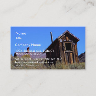 Outhouses Bodie Visitkort
