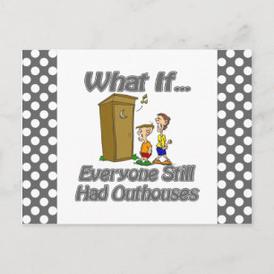 Outhouses Vykort