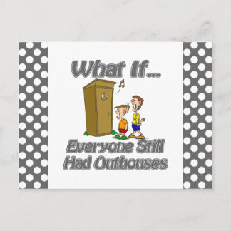 Outhouses Vykort