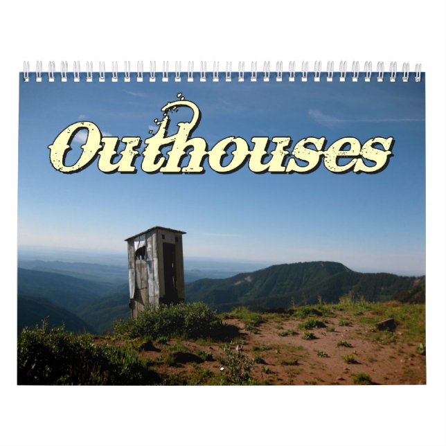 Outhousesväggkalender Kalender (Omslag)