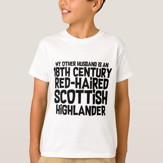 Outlander Funny Annan Scottish Make Joke T Shirt (Framsida)