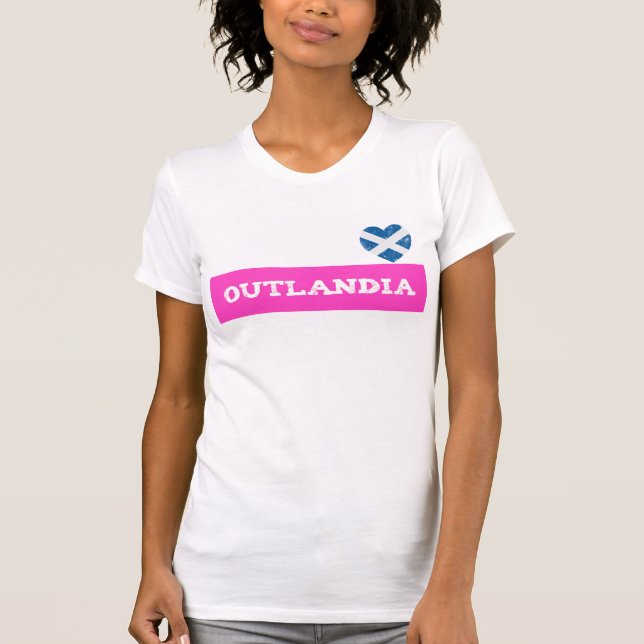 Outlandia hjärta t-shirt (Framsida)