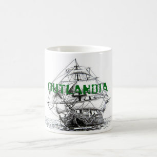 Outlandia - Voyagerkaffe/Teamugg Kaffemugg