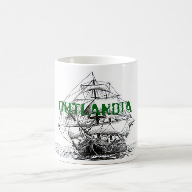 Outlandia - Voyagerkaffe/Teamugg Kaffemugg (Center)