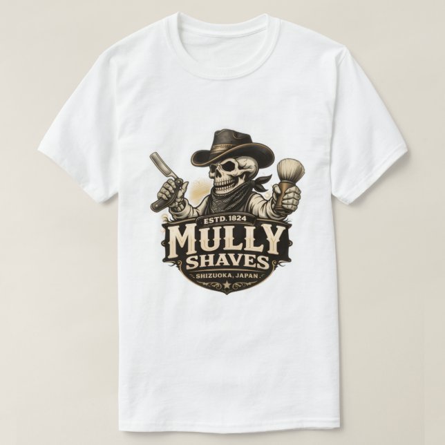 Outlaw Barber T-Shirt (Design framsida)