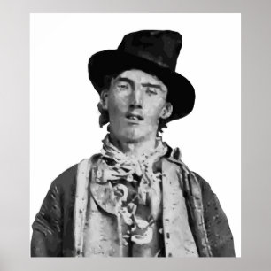 OUTLAW BILLY KID POSTER