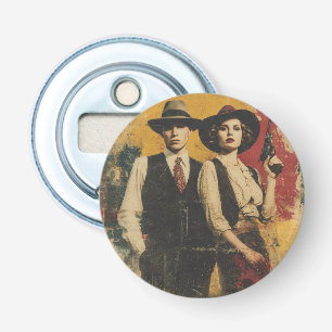 Outlaw Bonnie & Clyde Flasköppnare