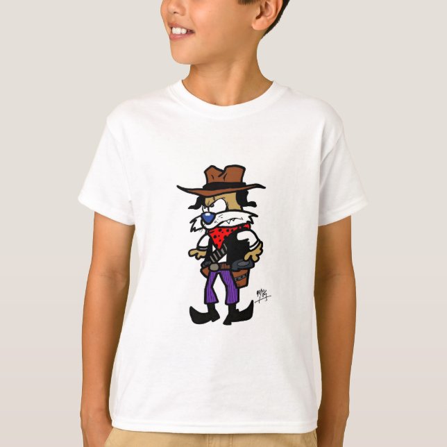 Outlaw Doggie T Shirt (Framsida)
